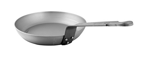 Mauviel 1830 M'Steel Black Carbon Natural Nonstick Frying Pan With Iron Handle, 9.4-in, Suitable For All Cooking Surfaces