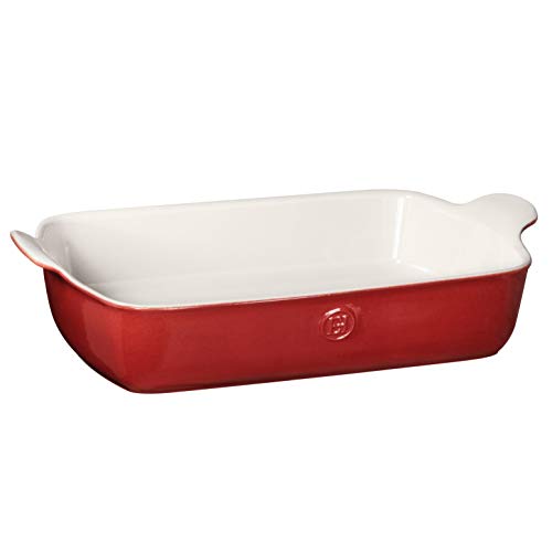 Emile Henry 13" x 9" Large Rectangular Baker - Modern Classics Collection | Rouge