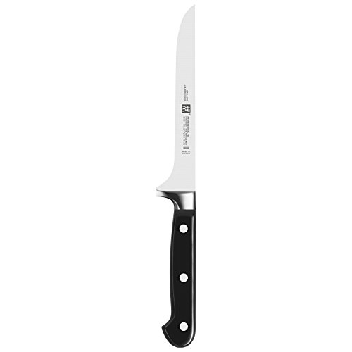 ZWILLING Professional S 5.5-inch Razor-Sharp German Flexible Boning Knife, Made in Company-Owned German Factory with Special Formula Steel perfected for almost 300 Years, Dishwasher Safe