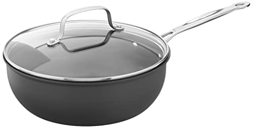 Cuisinart 635-24 Chef's Classic Nonstick Hard-Anodized 3-Quart Chef's Pan with Cover