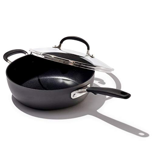 OXO Good Grips Nonstick Black Chef's Pan with Lid,