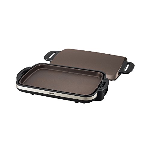 Zojirushi EA-DCC10 Gourmet Sizzler Electric Griddle,Stainless Brown Extra Large