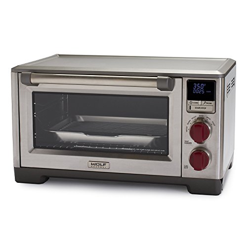 Wolf Gourmet WGCO100S Countertop Oven with Convection, Red