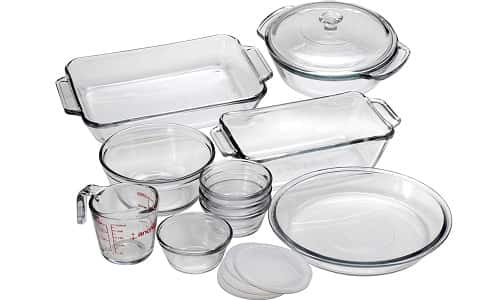 Anchor Hocking Oven Basics 15-Piece Glass Bakeware Set