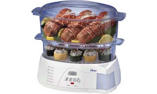 Oster 5712 Electronic 2-Tier 6.1-Quart Food Steamer
