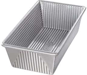 USA Pan Bakeware Aluminized Steel 1 1/2 Pound Loaf Pan