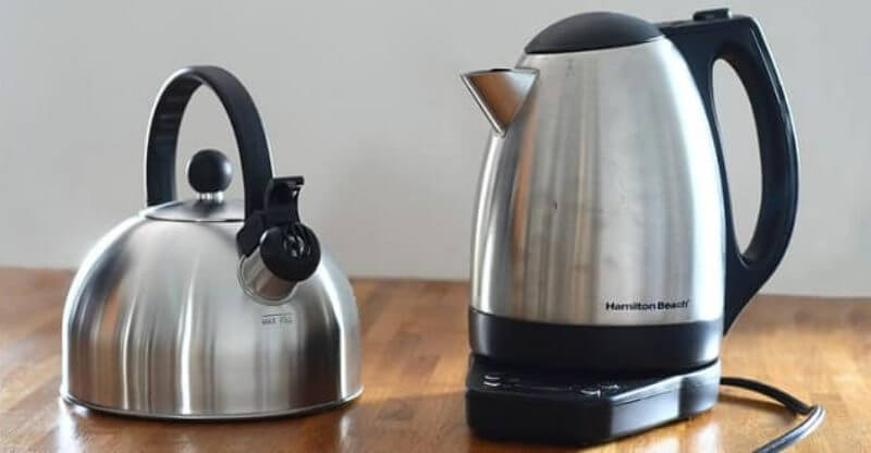 electric tea kettle vs stove top