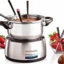 Nostalgia FPS200 6-Cup Stainless Steel Electric Fondue Pot