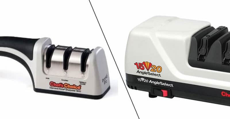 Electric Knife Sharpener VS Manual Sharpener