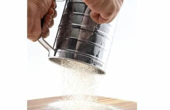 Norpro 3-Cup Stainless Steel Rotary Hand Crank Flour Sifter