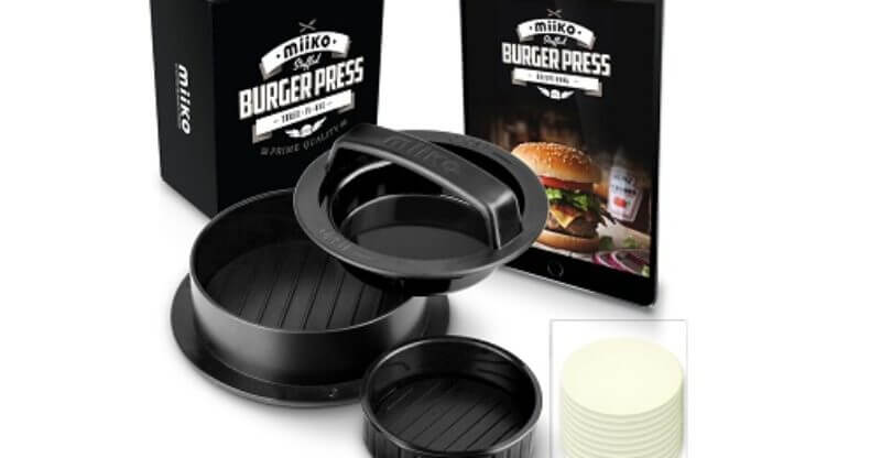 MiiKO Stuffed Burger Press