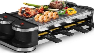 Artestia Electric Dual Raclette Grill