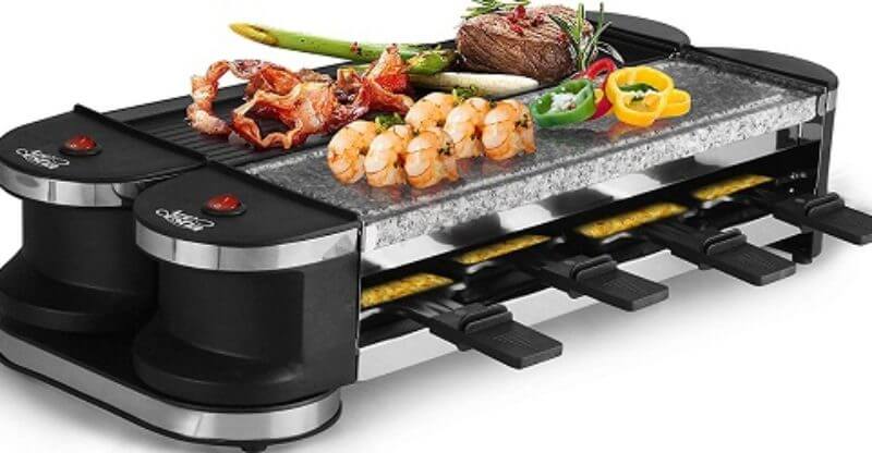 Artestia Electric Dual Raclette Grill