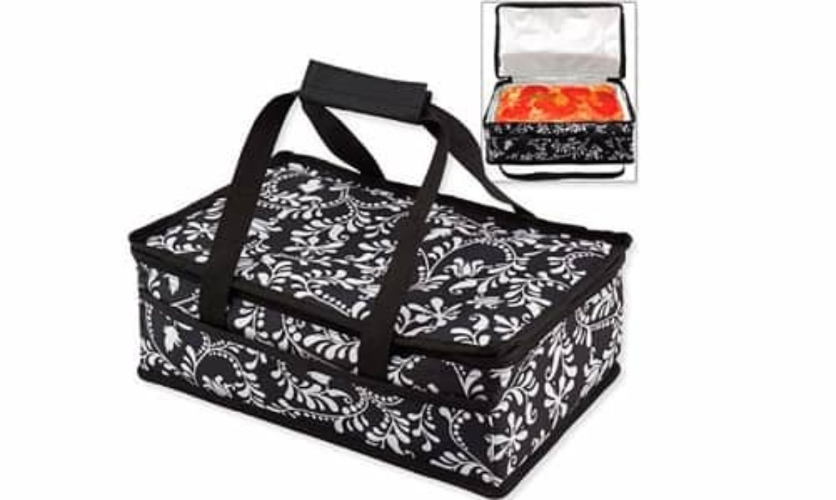 temptations casserole dish with carrier