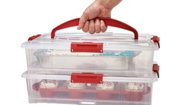 Buddeez 19202R-ONL 19202R Cake and Cupcake Carrier