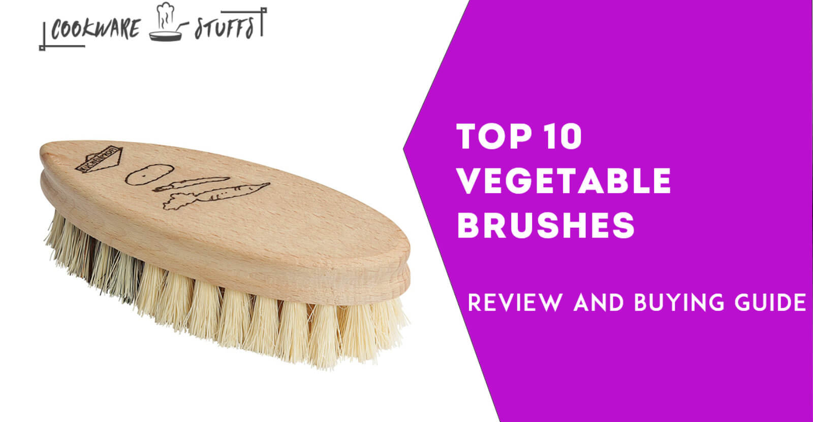 10 Best Vegetable Brushes 2020 Review and Buying Guide Cookware Stuffs